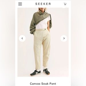 Seeker Canvas Souk Pants